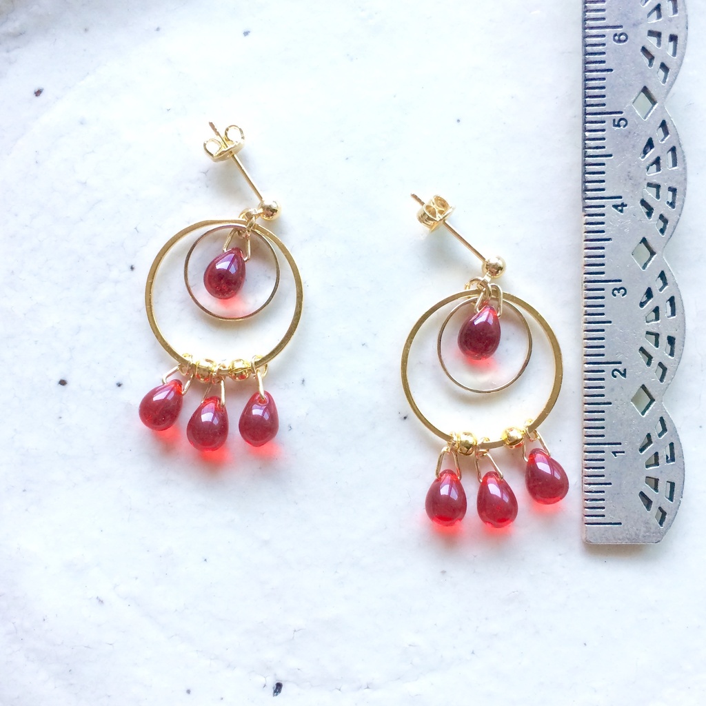 和泉守兼定アレンジピアス