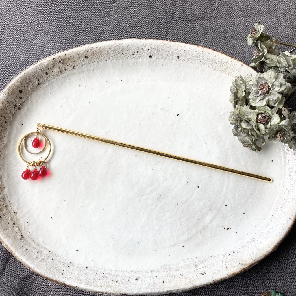 和泉守兼定アレンジ簪