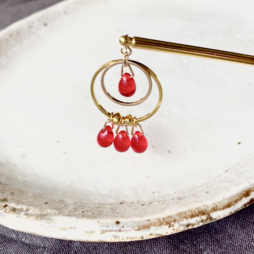 和泉守兼定アレンジ簪