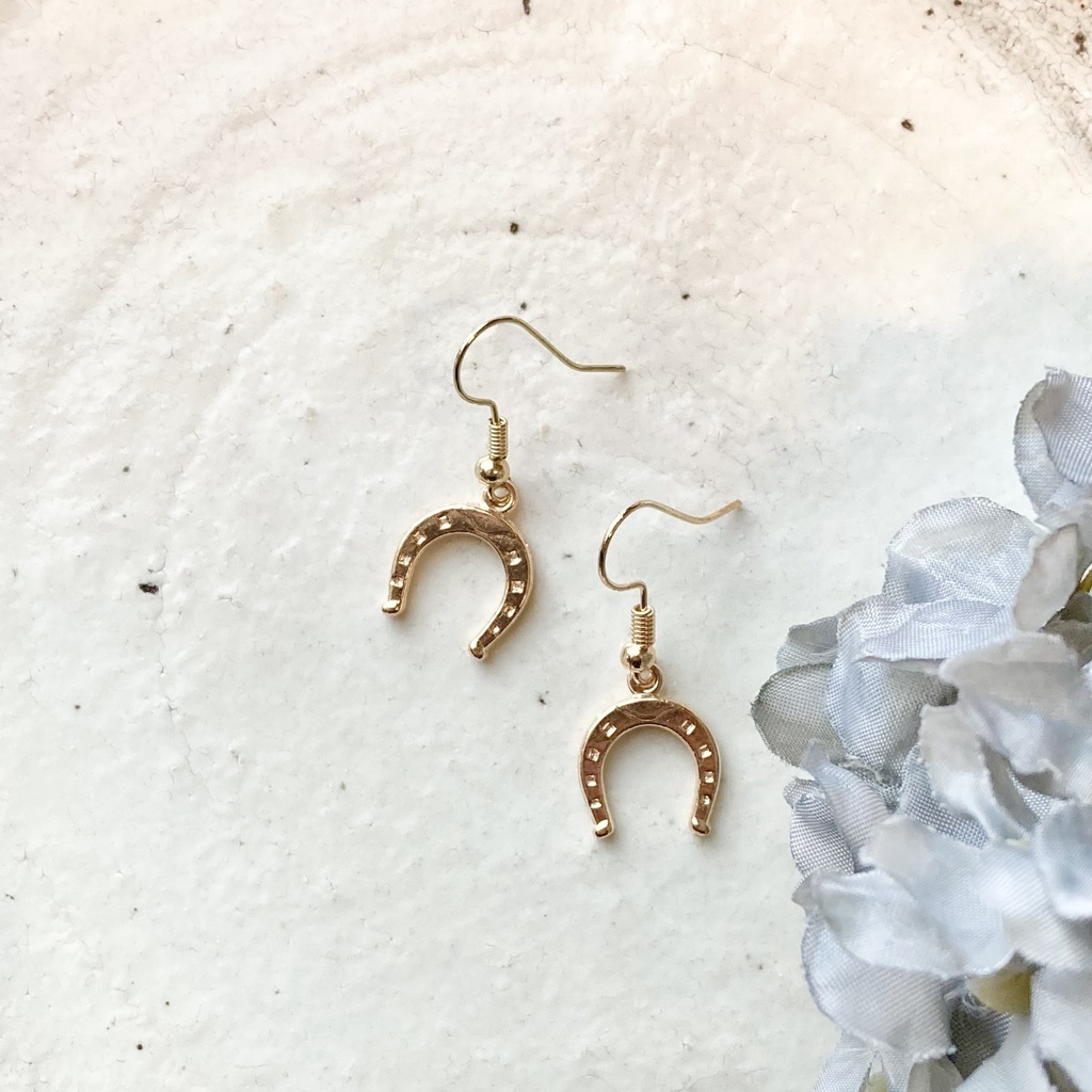 ホースシューのピアス