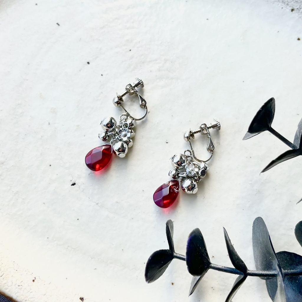 天然石 シンシャイメージイヤリング2(宝石の国)