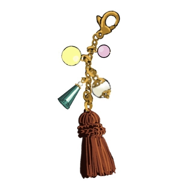 メジロパーマーイメージストラップ