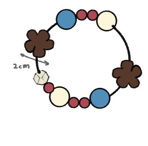 マチカネタンホイザ再現ブレスレット
