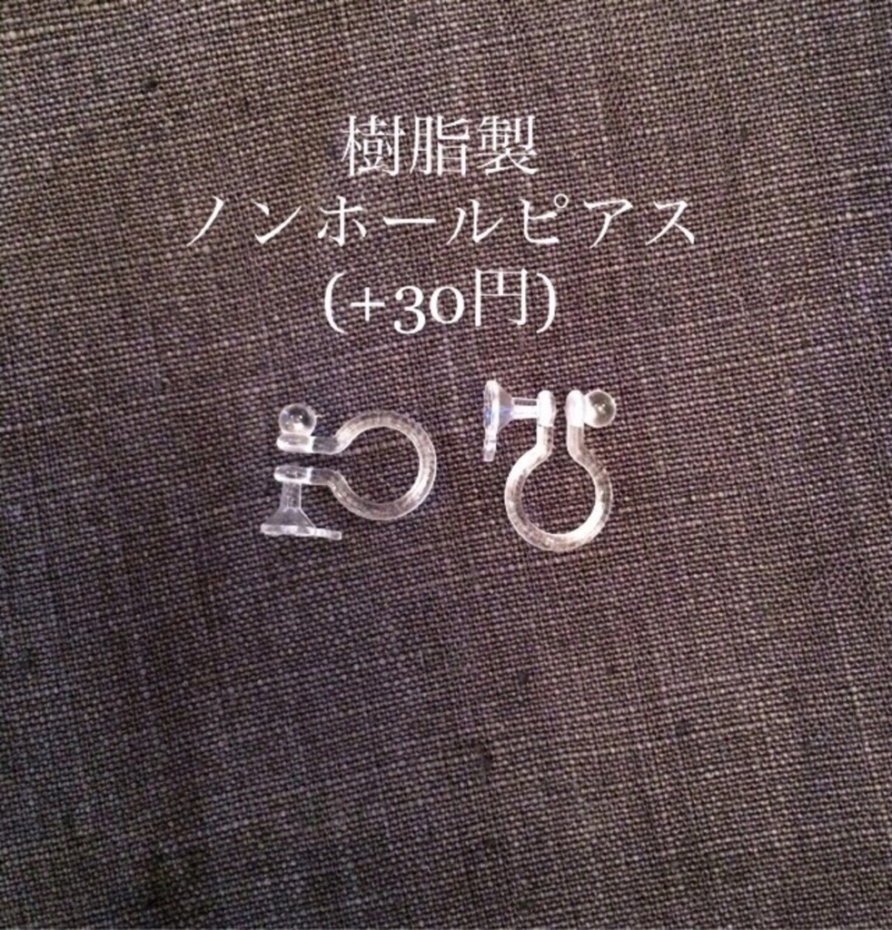 ヒシアケボノイメージイヤリング