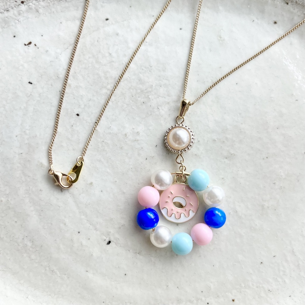 ヒシアケボノイメージネックレス①