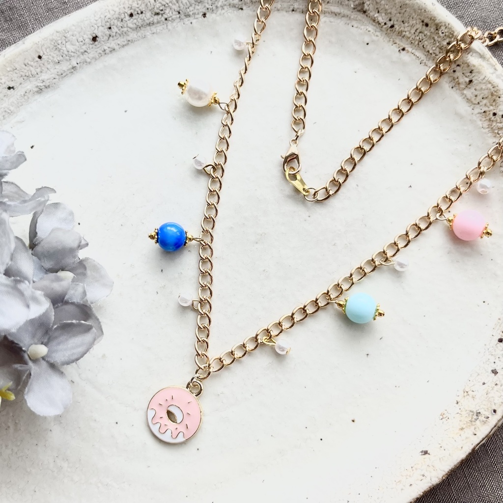 ヒシアケボノイメージネックレス②