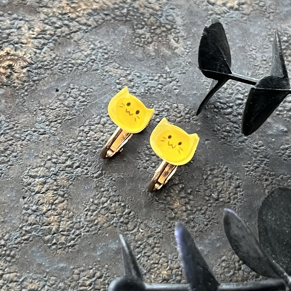 blobcat(にゃんぷっぷー)イヤリング(Misskey.io)
