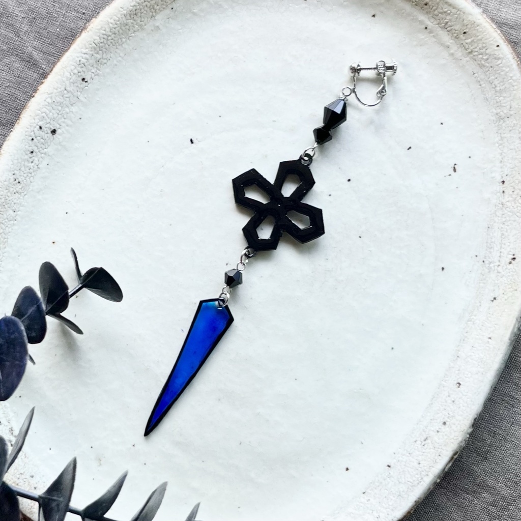 シンボリクリスエス再現イヤリング