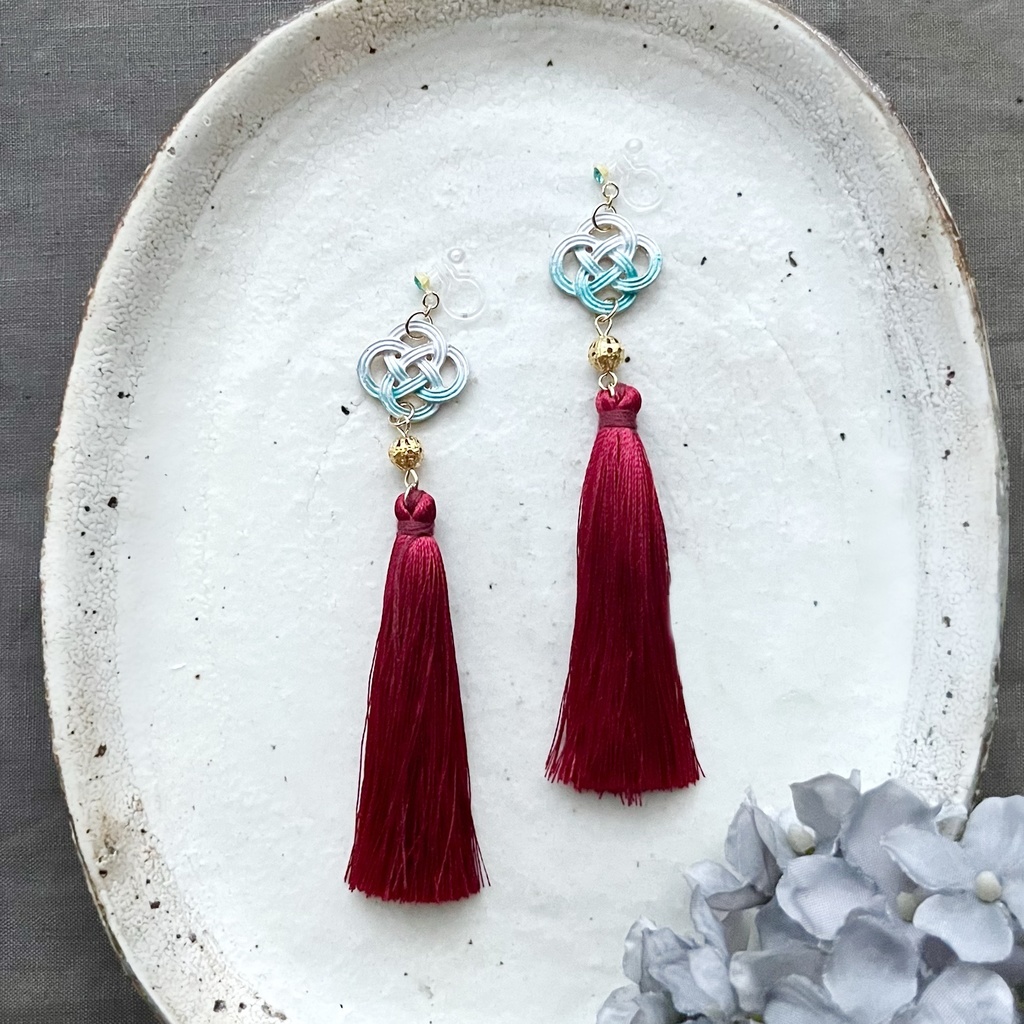 銀(言の葉プロジェクト)イメージノンホールピアス②