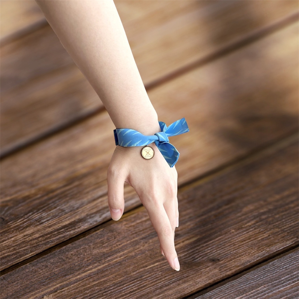 アグネスタキオン(水着)耳飾りの再現ブレスレット/バッグチャーム2