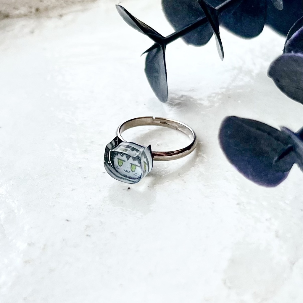 しゅいろ猫さん指輪(Misskey)