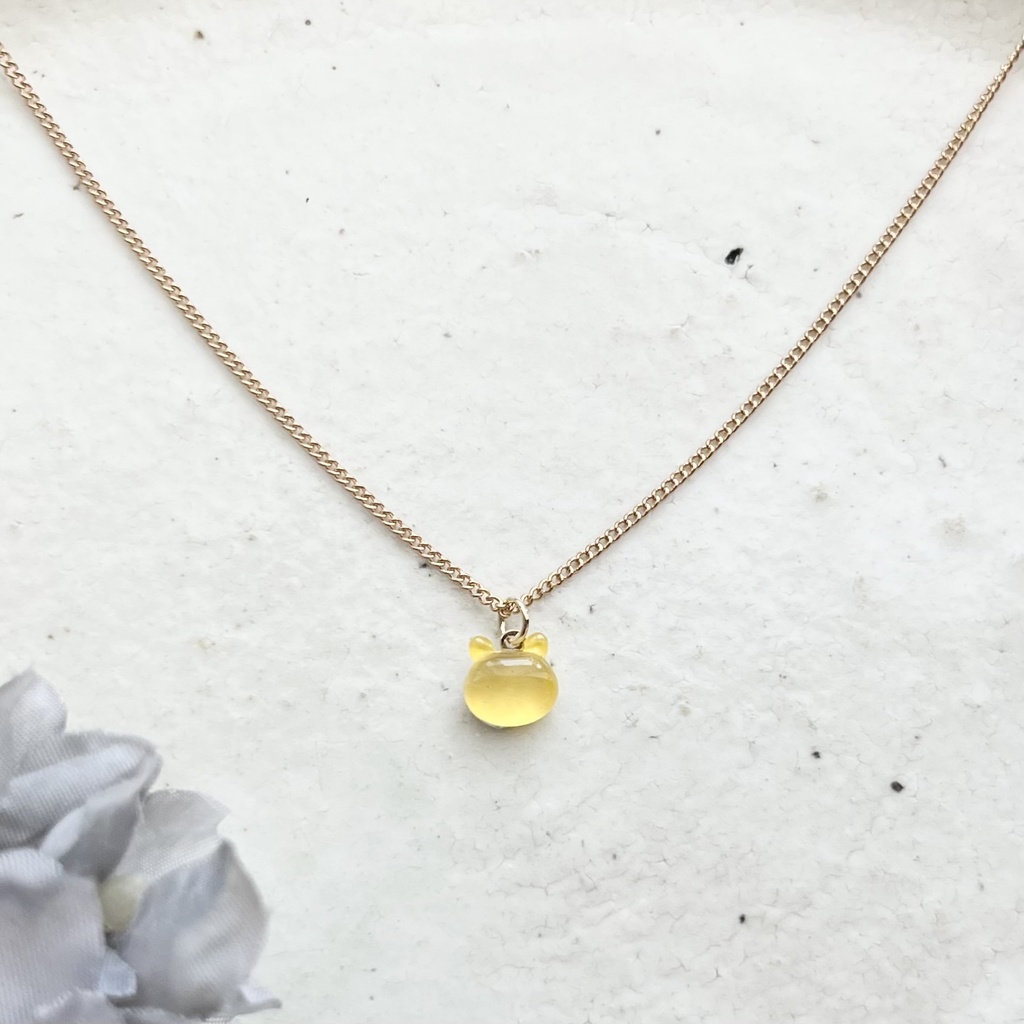 blobcat(にゃんぷっぷー)ペンダント 表情無しver