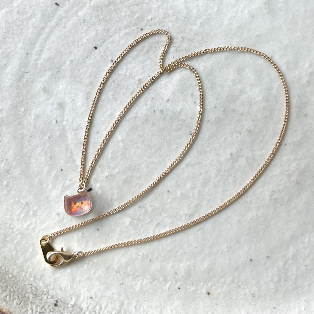 レインボーにゃんぷっぷー(blobcatrainbow)ペンダント