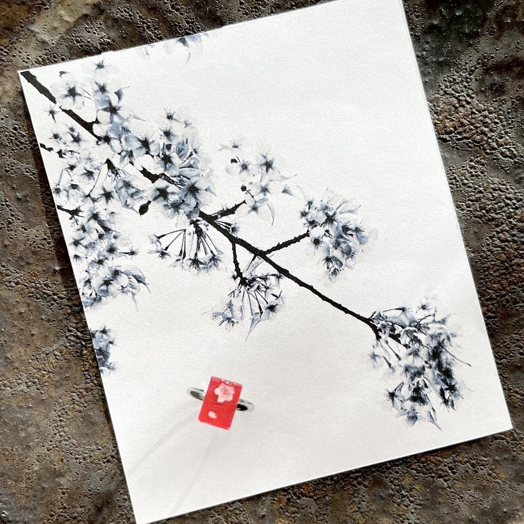 血桜のリング(ゲ謎イメージ)