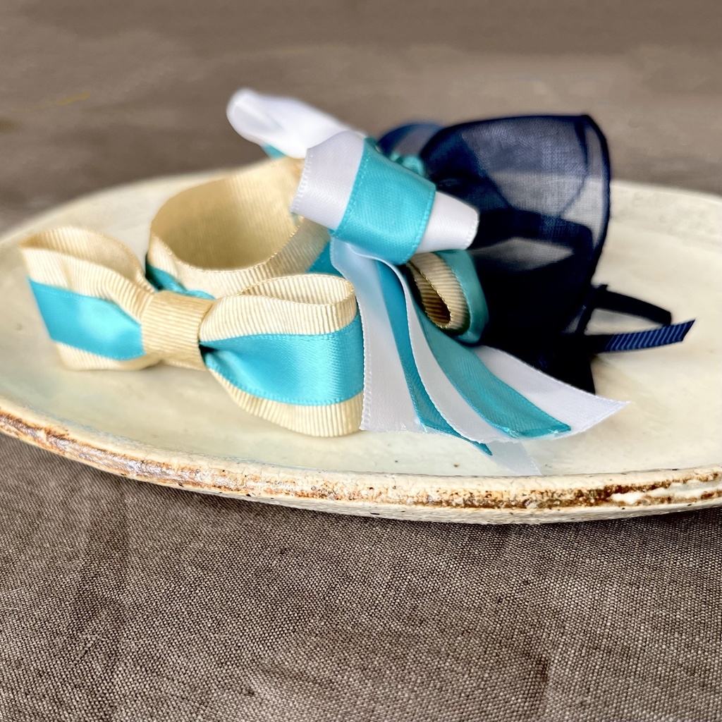 メジロドーベル耳飾り再現バッグチャーム