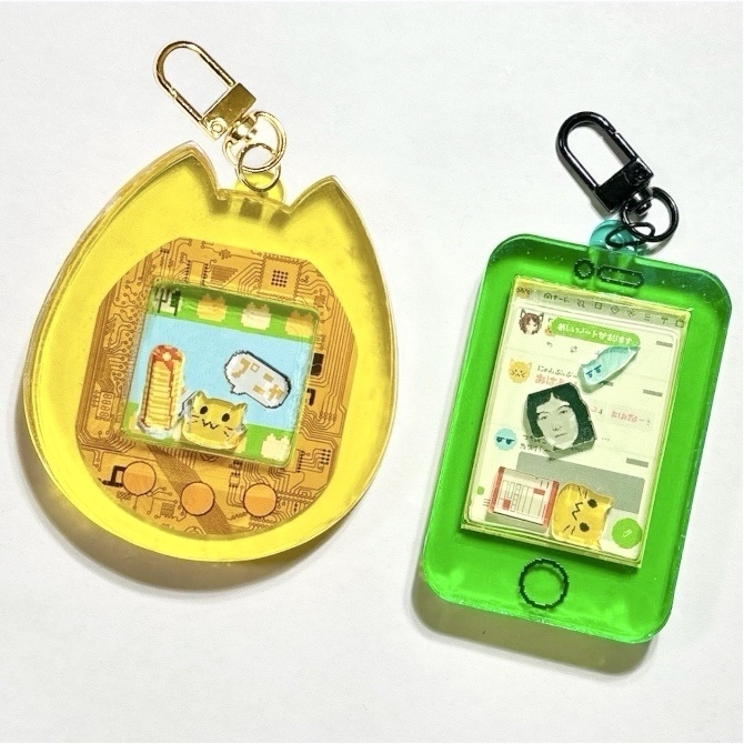 にゃんぷっぷー育てゲームアクキー製作用データ販売