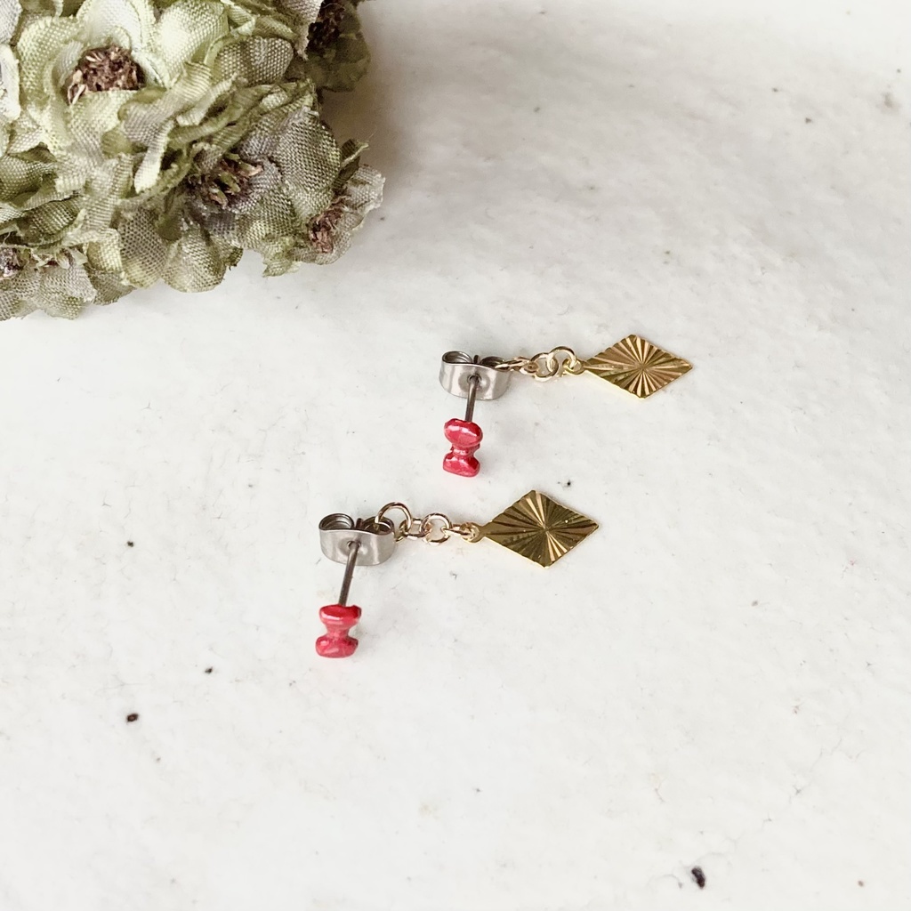 ゴールドシップ(ウマ娘)イメージピアス 大ぶりver