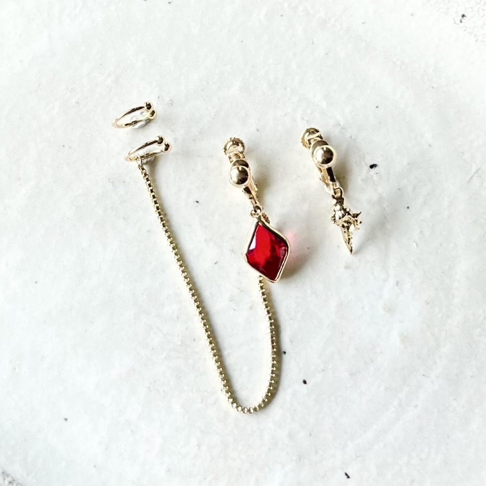 ロベリア(グラブル)イメージイヤリング&イヤーカフ