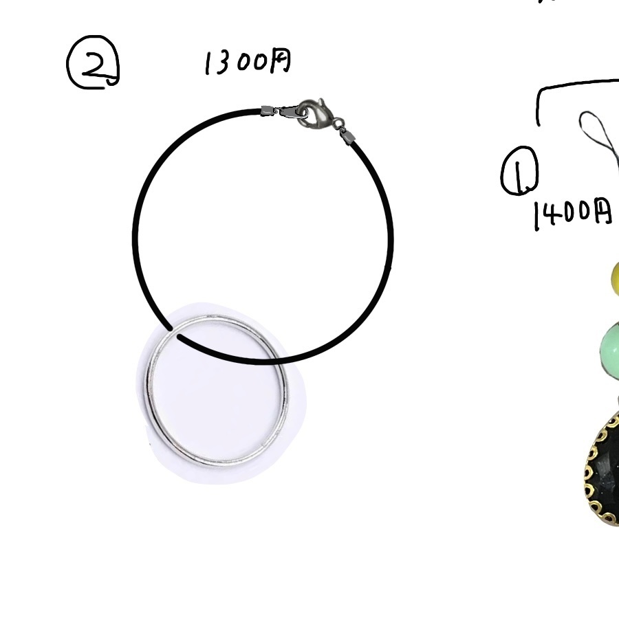 ジャングルポケット私服イメージバッグチャーム/ブレスレット