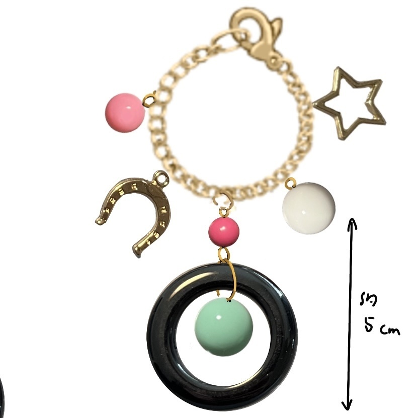 アイネスフウジンイメージバッグチャーム