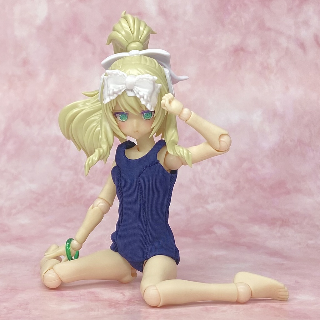 1/12サイズ 旧型スクール水着(紺・青) 素材ちゃんS・M用