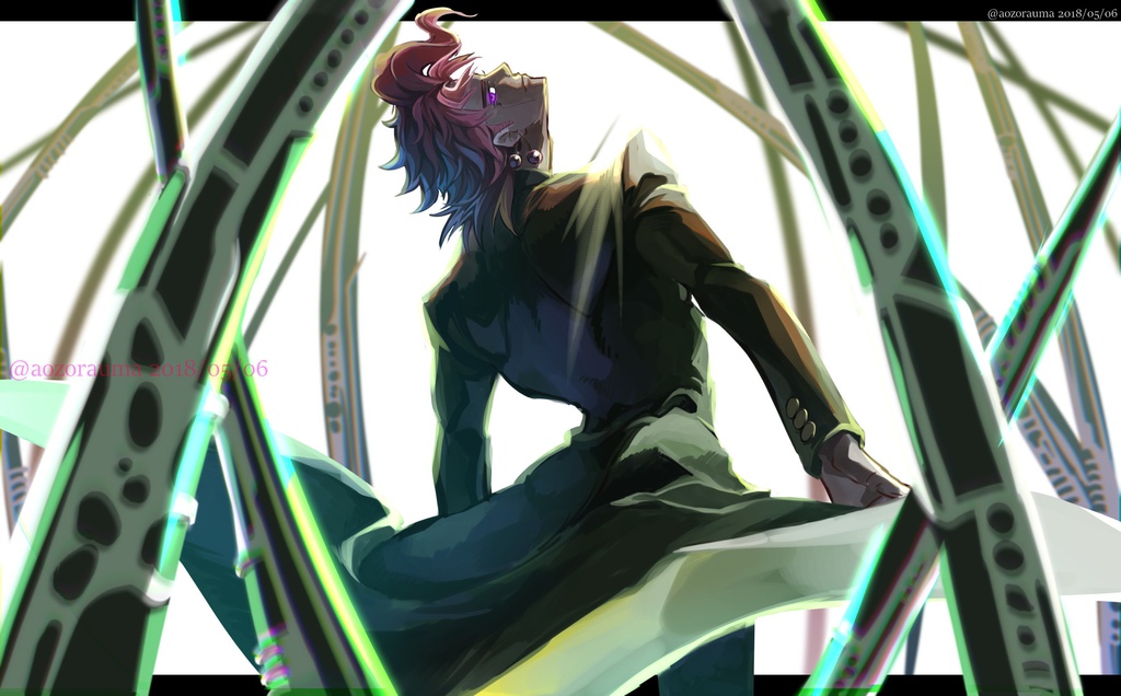 【ジョジョ/荒木荘】荒木荘イラスト集「nero」