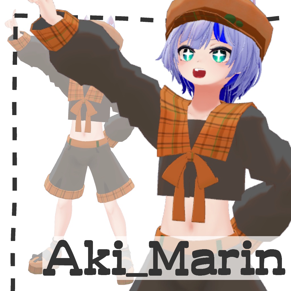 Aki_Marin【VRC想定衣装】