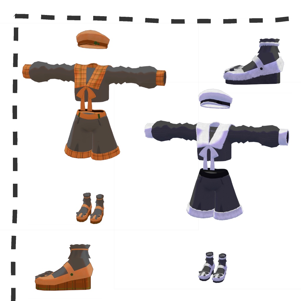 Aki_Marin【VRC想定衣装】