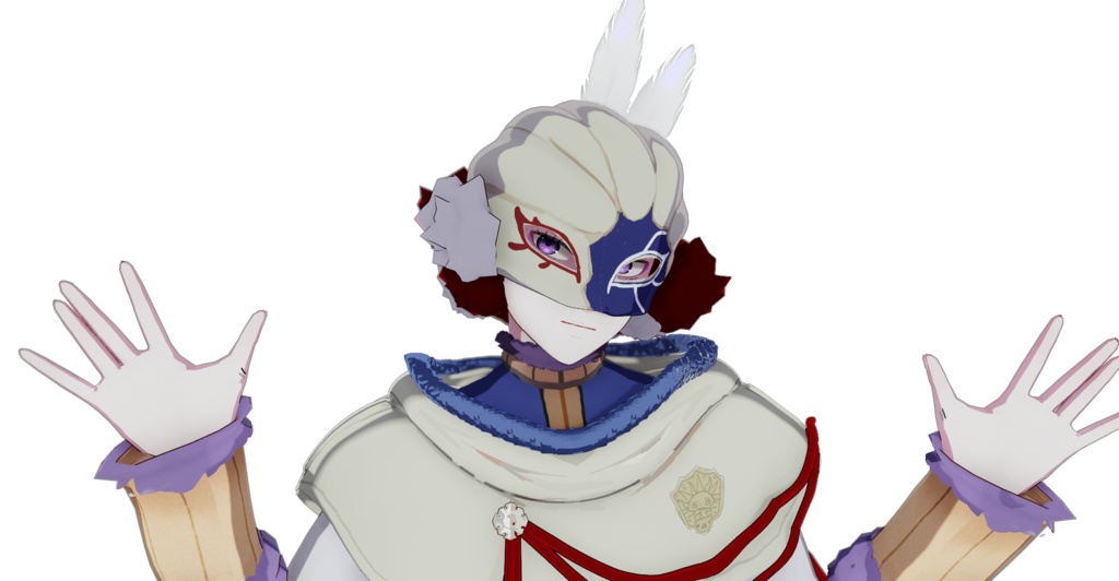 【VRoid】William Vangeance (Black Clover) 3D Model / VRChat / Free Download