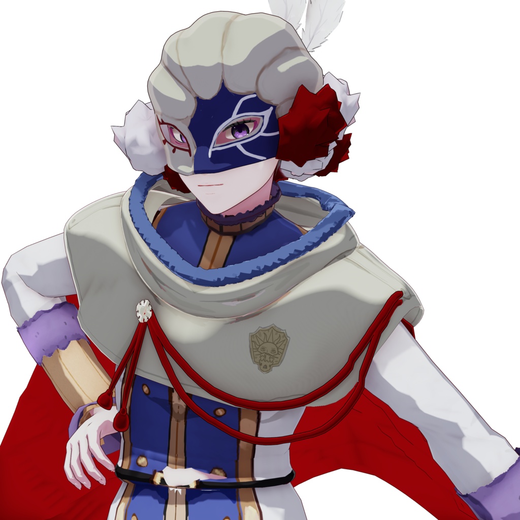【VRoid】William Vangeance (Black Clover) 3D Model / VRChat / Free Download