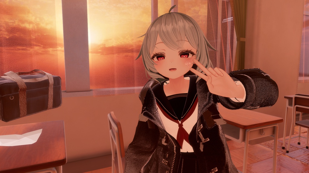 セーラー服とアウター