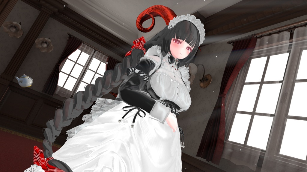 (MA対応)(新のみ)三つ編みロングヘア