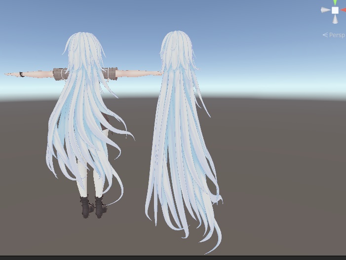 【VRC想定】2026年 ゆる外はね Long hair- PEKA -