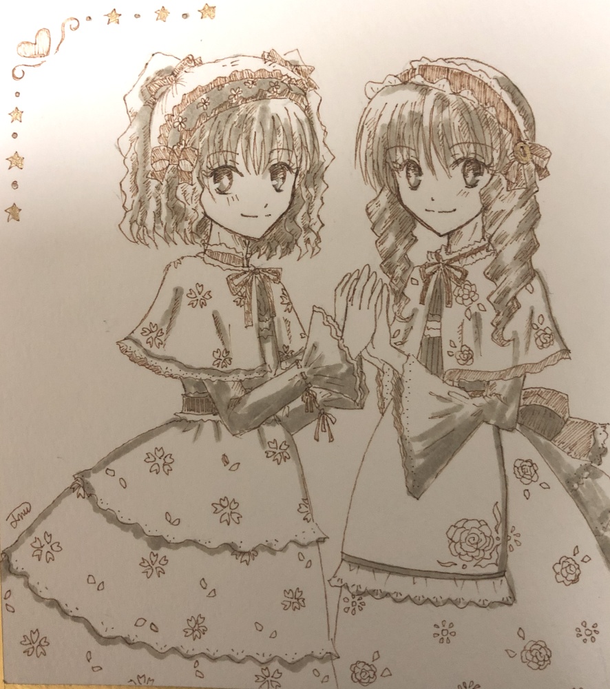 オリジナルミニ色紙