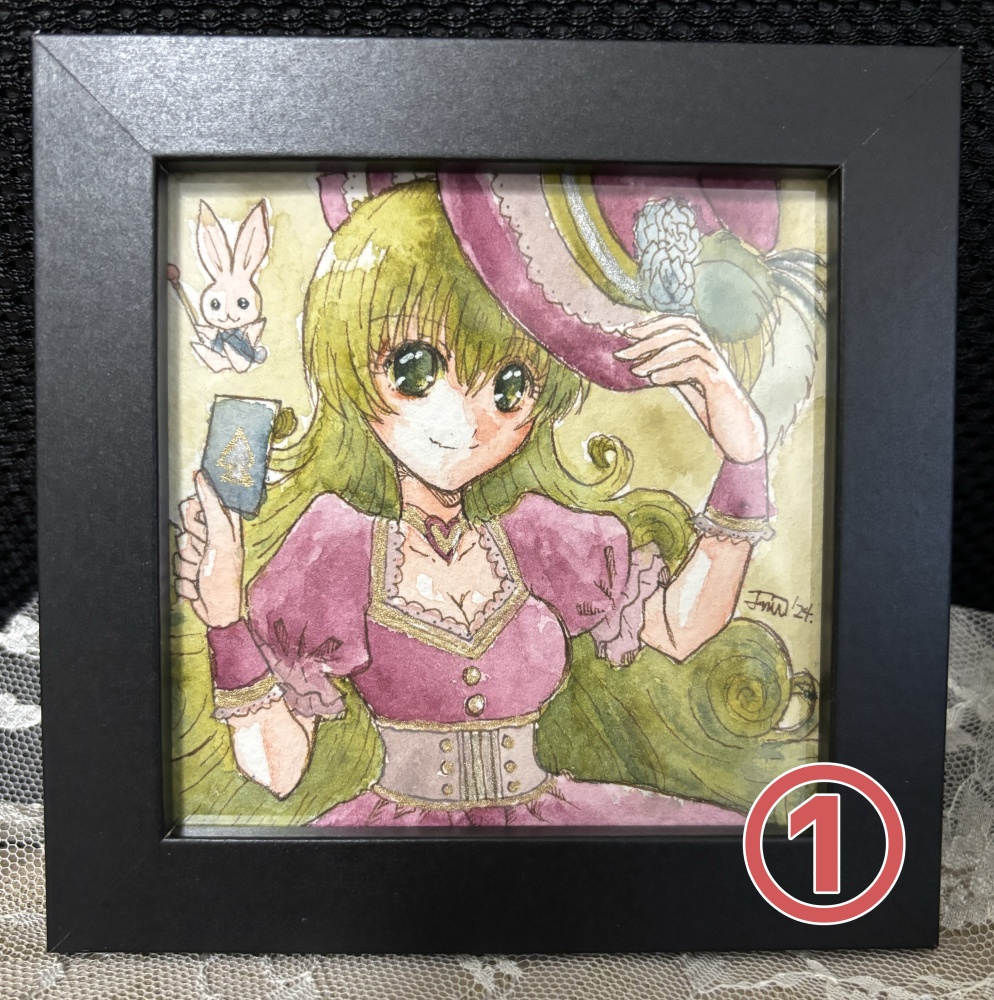 ミニ額(原画)