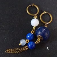 【CCL.】ガラスビーズの耳飾