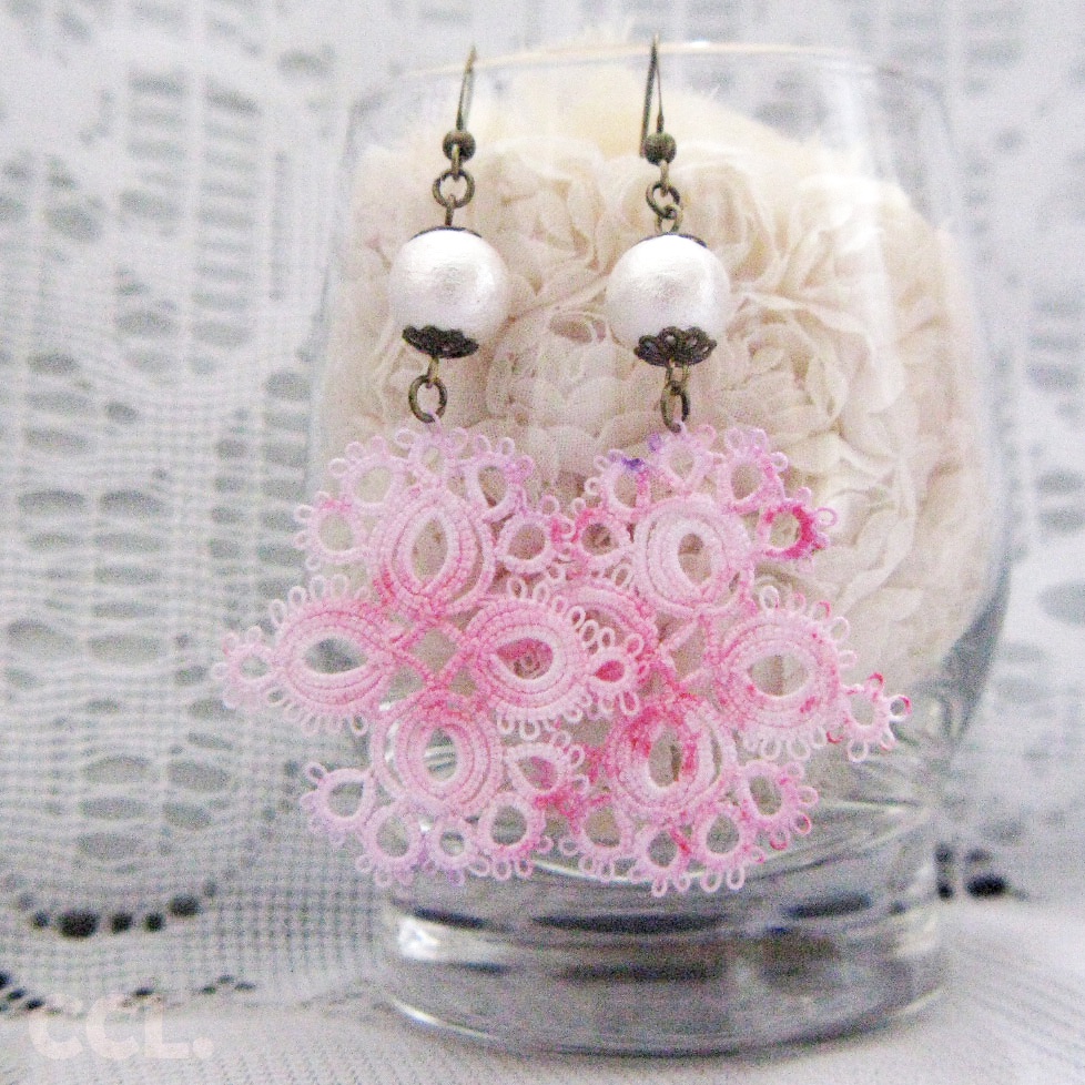 タティングレースピアス2