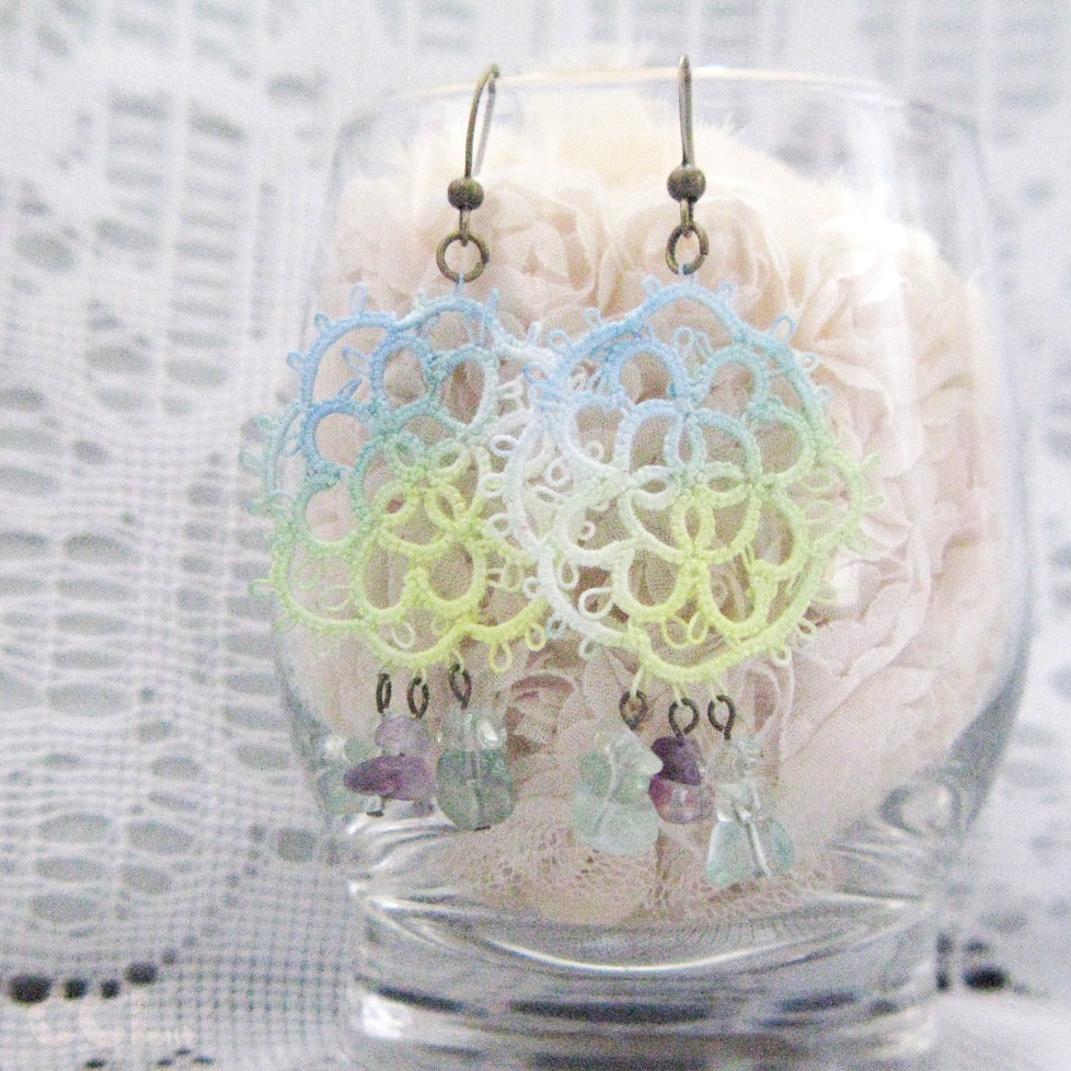 タティングレースピアス4