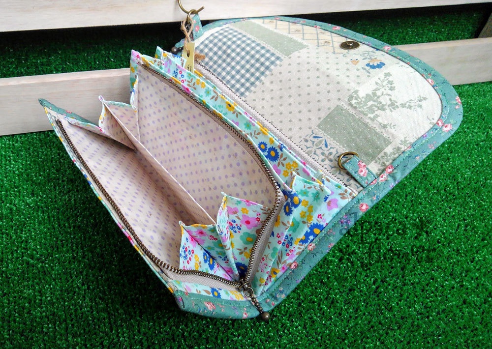 【a*f】Wファスナーアルパカ財布1(旧)