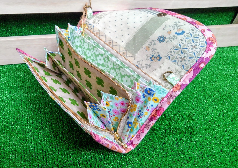 【a*f】Wファスナーアルパカ財布1(旧)