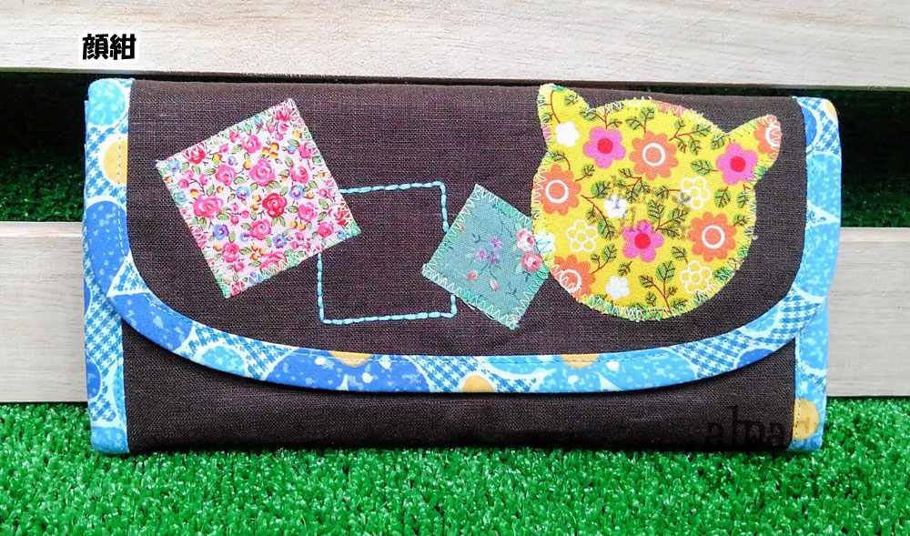 【a*f】Wファスナーアルパカ財布1(旧)