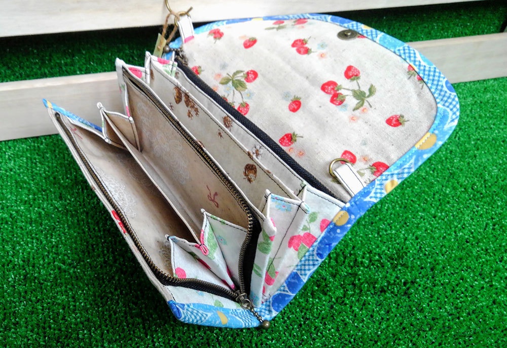 【a*f】Wファスナーアルパカ財布1(旧)