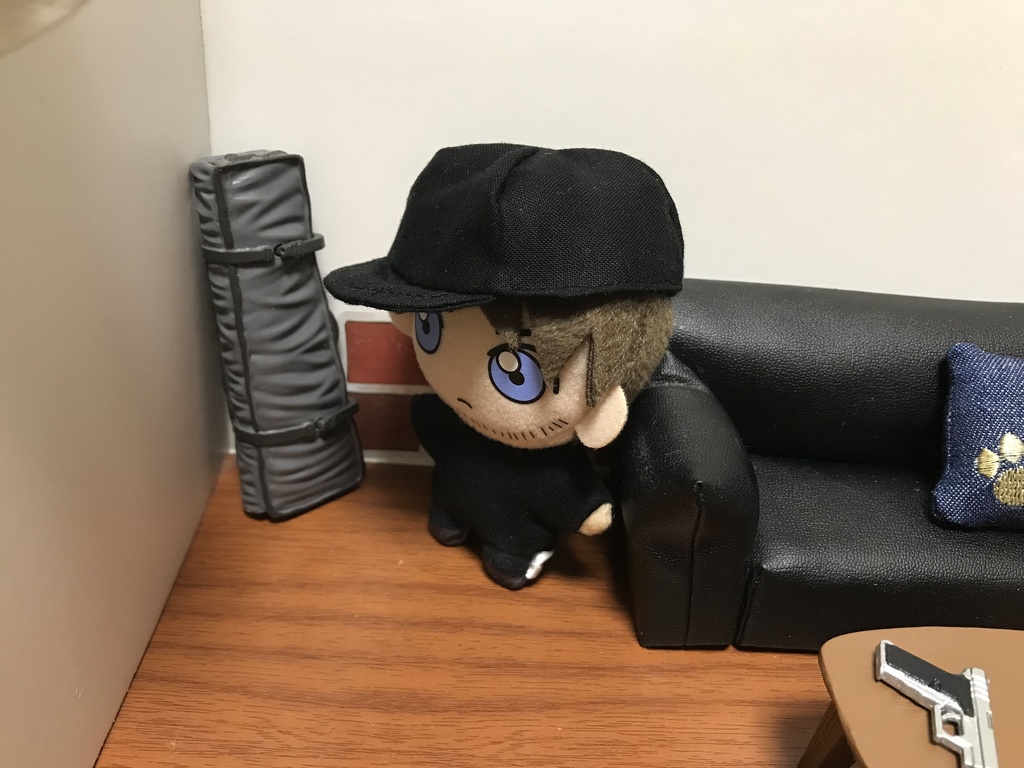 ぬい用黒キャップ