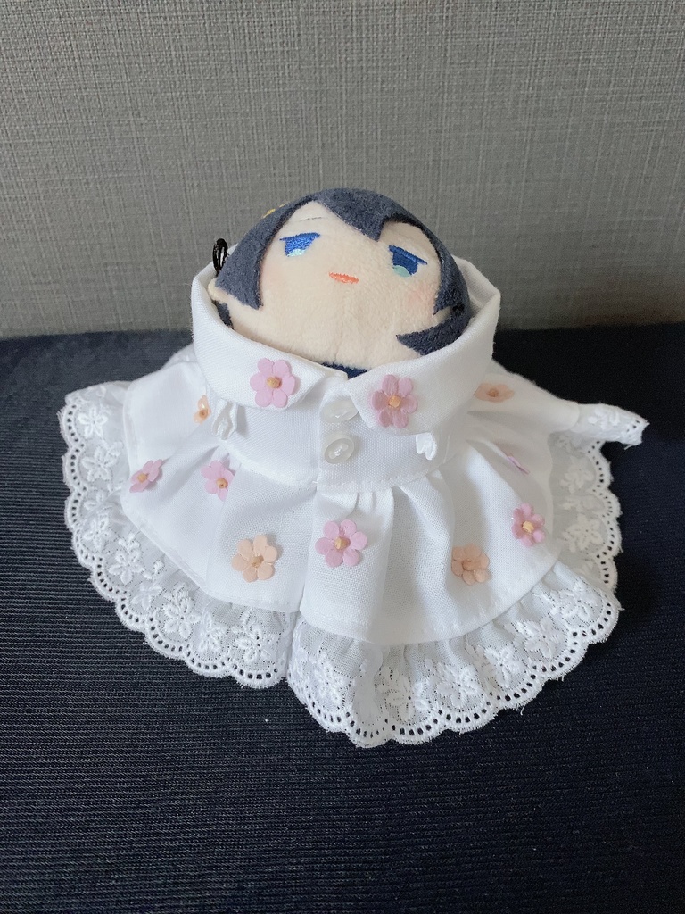 もちマス用花モチーフワンピース