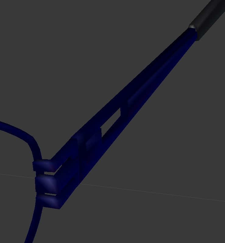 普通の眼鏡の3Dモデル【無料】