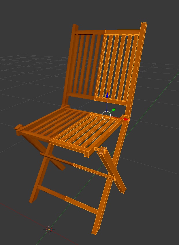 庭にありそうな椅子【無料】