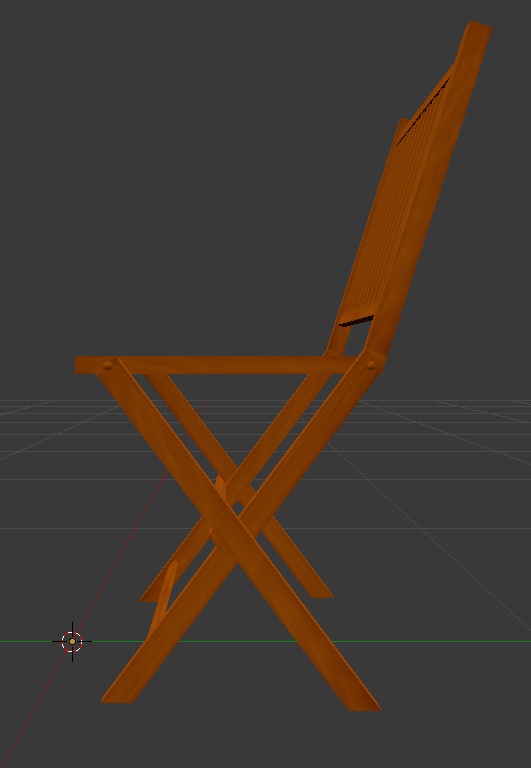 庭にありそうな椅子【無料】