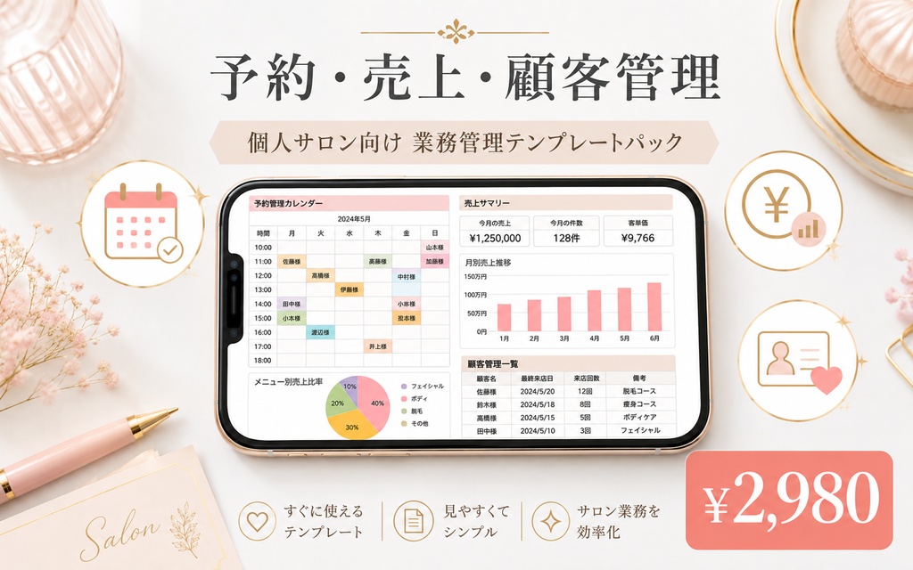 業務管理テンプレートパック