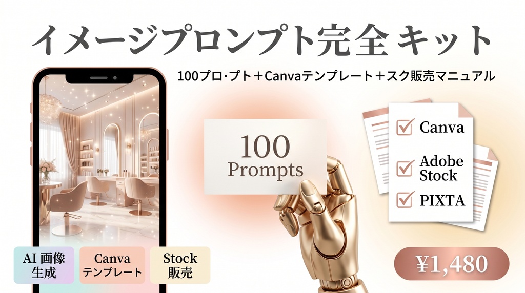 画像素材プロンプト完全キット