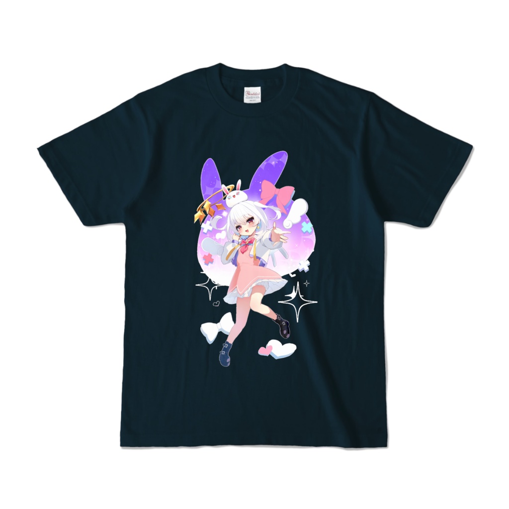 白神らび2024誕生日記念グッズTシャツネイビー